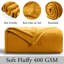 Plush Mink Fleece Blanket – Ultra-Soft, Lightweight Throw For All Seasons-113714314-113714322