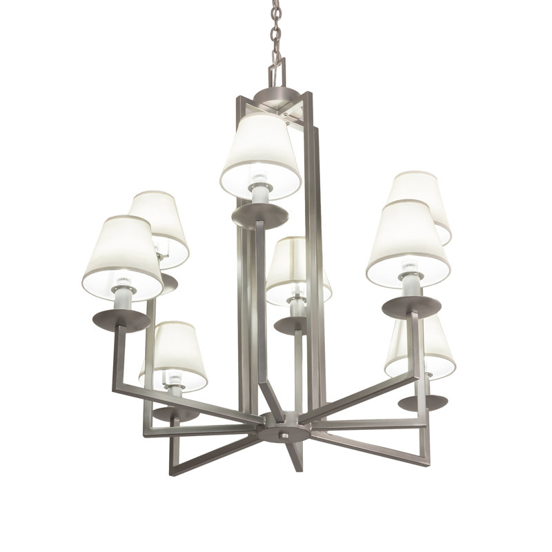 Lustre 8 lumières de 43 po de largeur Arboleda