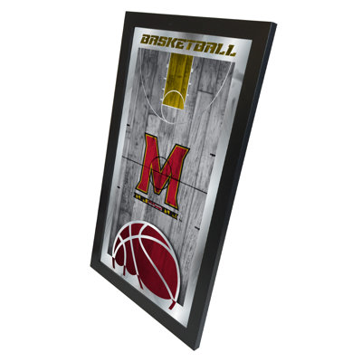 « basket mirror », impression encadrée NCAA