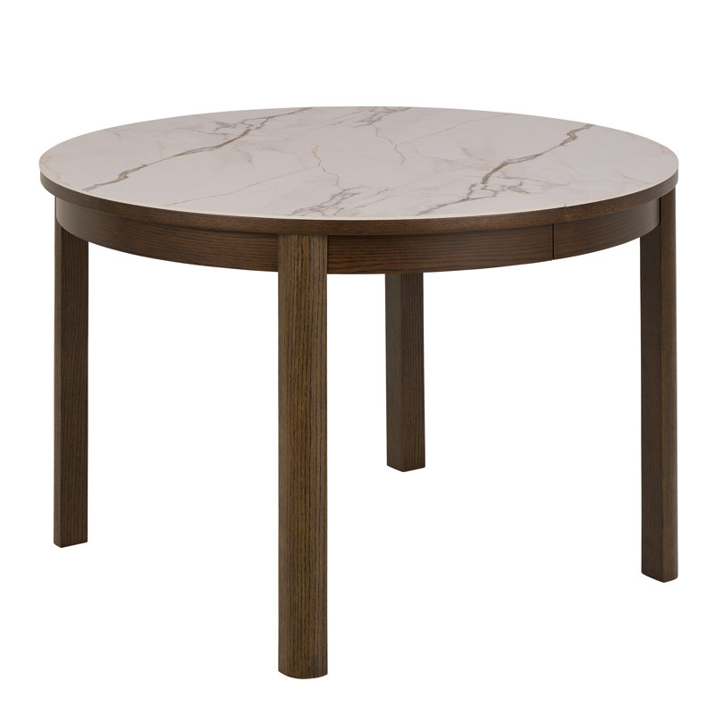 Extendable Round Dining Table