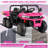 Delia Himimi 24 Volt 2 Seater All-Terrain Vehicles Battery Powered Ride On Toy with Remote Control-91357750