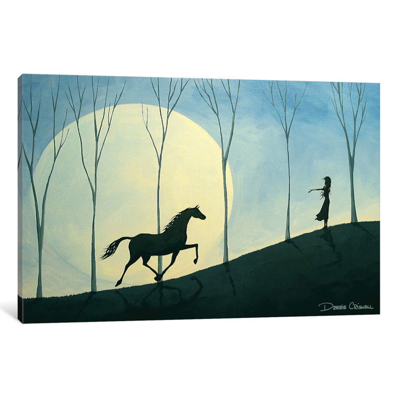 Vibe by Debbie Criswell - Wrapped Canvas Giclee Art Print, 66.04 cm H x 45.72 cm W x 1.91 cm D