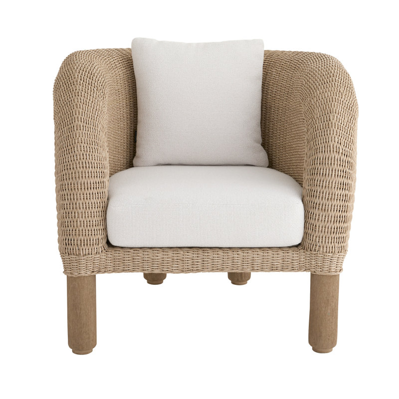 Fielder Outdoor Teak Lounge Chair
