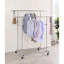 65" Dual Bar Adjustable Industrial Garment Rack