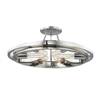 Chambers 6 - Light Flush Mount