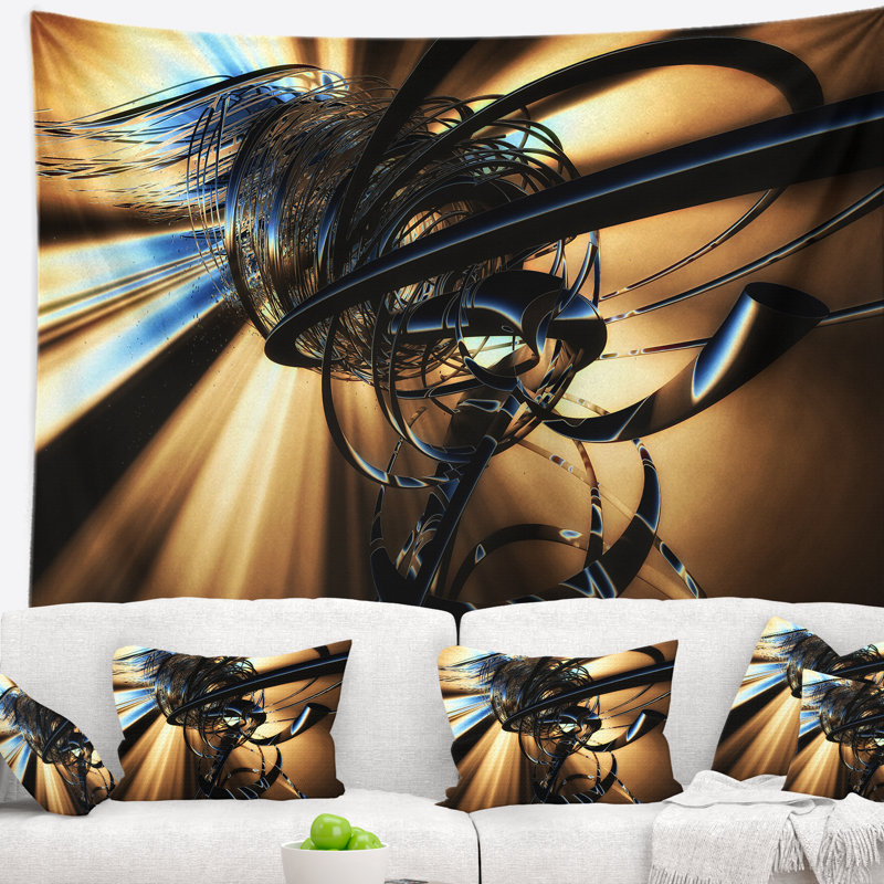 Polyester Tapestry, 50" H x 60" W