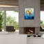 Toile épique «Blue and Yellow Bird» par Momart, 26 po x 30 po-2146730972