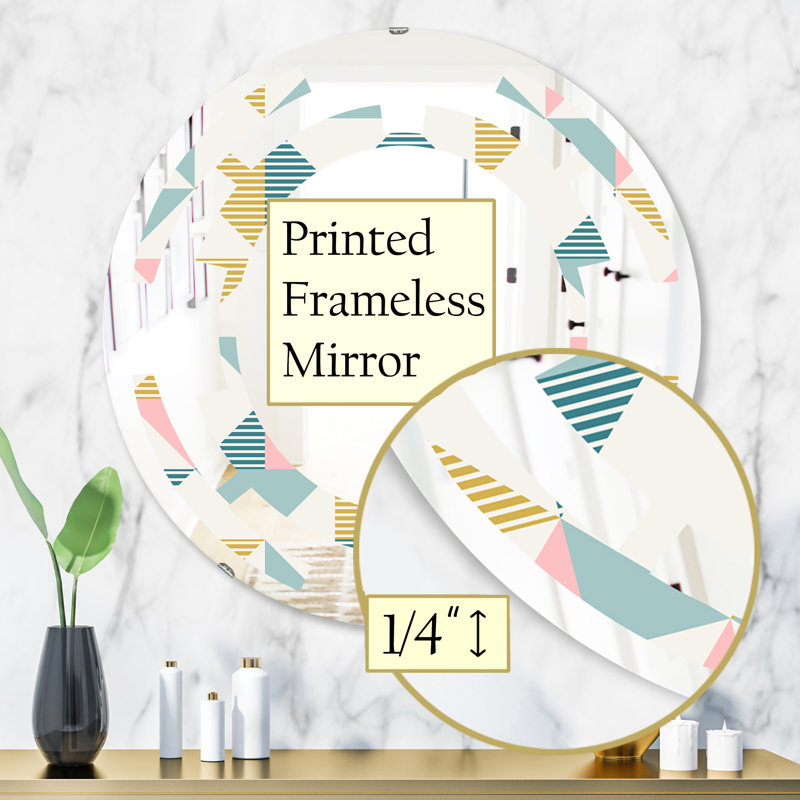 Miroir de salle de bain mural Space Coastal, 31,5 po x 31,5 po, Diamant I