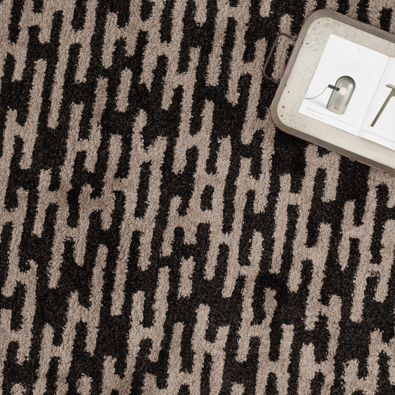 Golbus Washable Abstract Indoor Rug, Rectangle 5' x 7'3"
