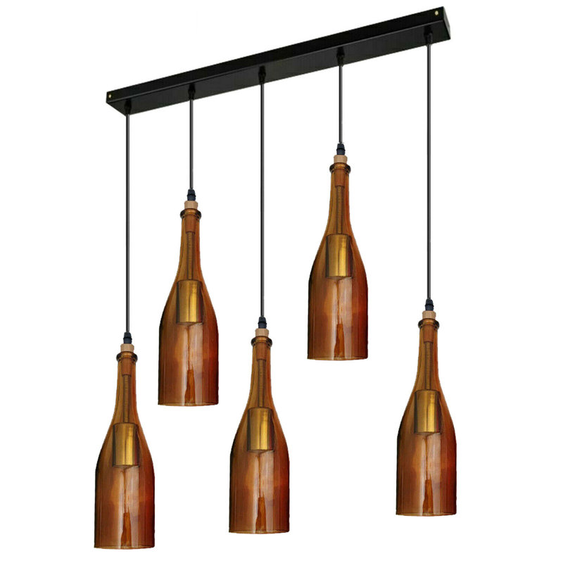 Northborough 5 - Light Cluster Pendant, Yellow