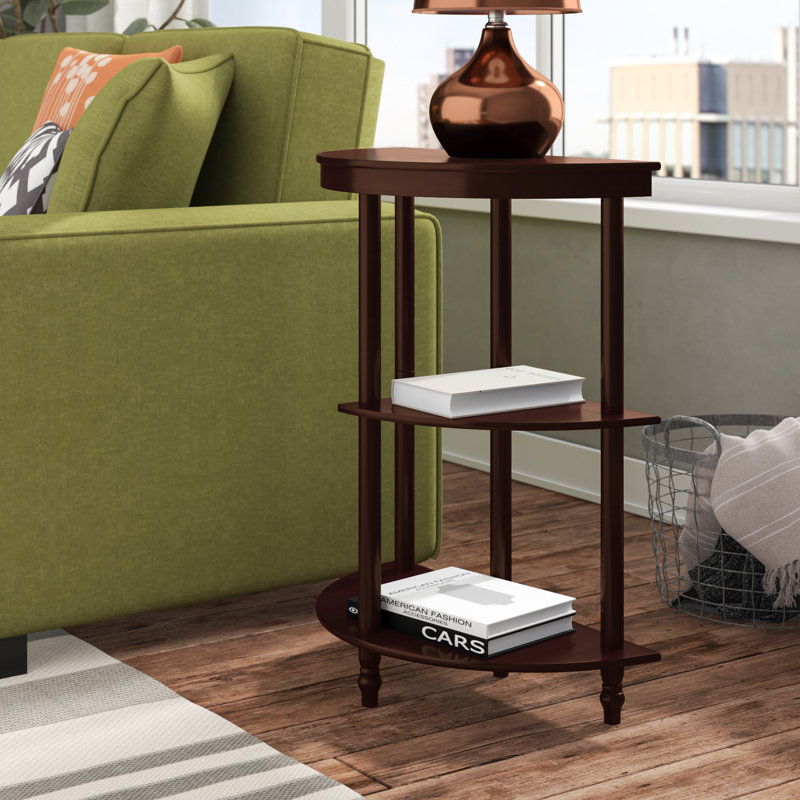 Ohio End Table, Dark Cherry