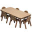 Ensemble de table rectangulaire et chaise pour tout-petits BASELINE -56334854-51953192