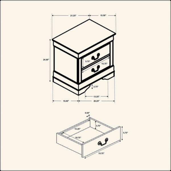 Dimensions du produit
