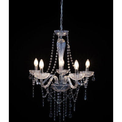 5 - Light Candle Style Chandelier