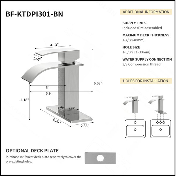 Dimensions du produit