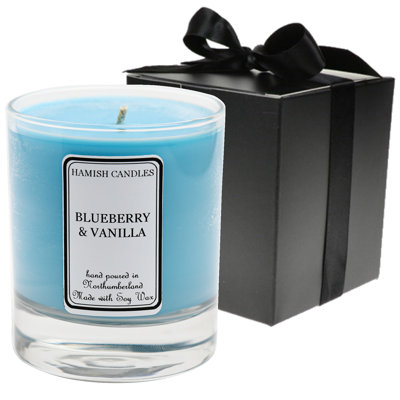 Scented Unscented Flameless Jar Candle with Glass Holder