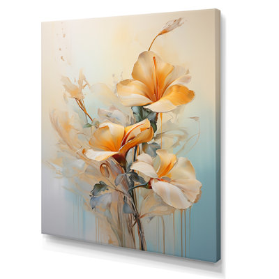 Minimalisme, oiseaux du paradis, impression sur toile