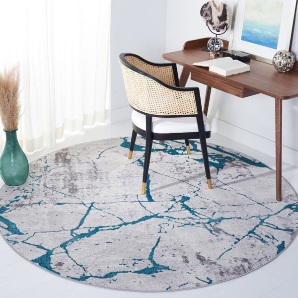 Ebern Designs Nevzeta Performance Abstract Rug & Reviews - Wayfair Canada