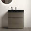 Meuble-lavabo autoportant avec lavabo Rafael