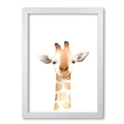 Forest Friends, Cute Giraffe - Painting