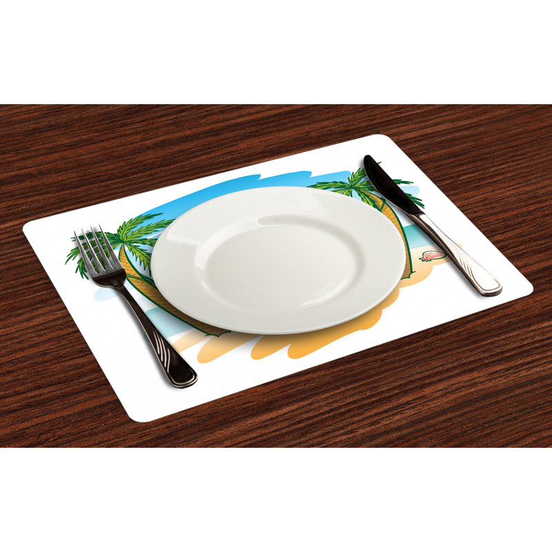 Polyester Nautical Rectangle Placemat