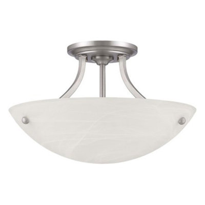 Telma Glass Semi Flush Mount