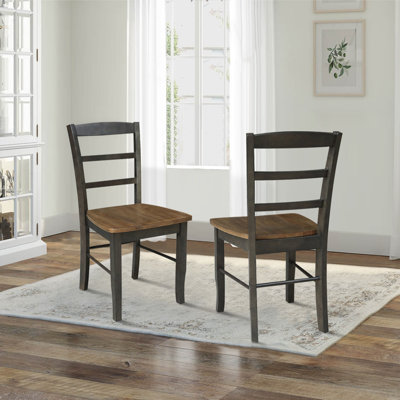 Chaise de salle à manger en bois massif Klynn