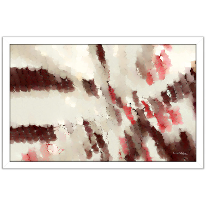 «Endured. «Hebrews 12: 2», reproduction sur toile, H 27,5 po x l 39,5 po x P 0,75 po, Cadre blanc