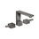 AXOR Edge Diamond Cut Widespread Faucet 130, 1.2 GPM