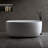 47'' Independent Solid Surface Resin Stone Bathtub