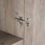 Garde-robe gris rustique