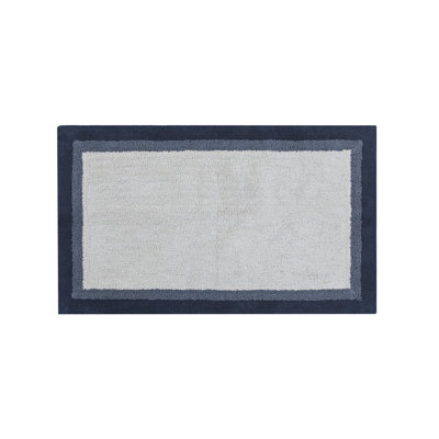Tapis de bain en coton antidérapant