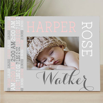 Gray Wood Matte Picture Frame