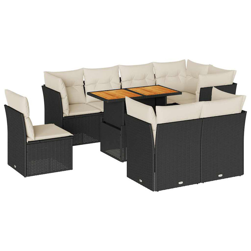 Ensemble de canapé de jardin Vidaxl