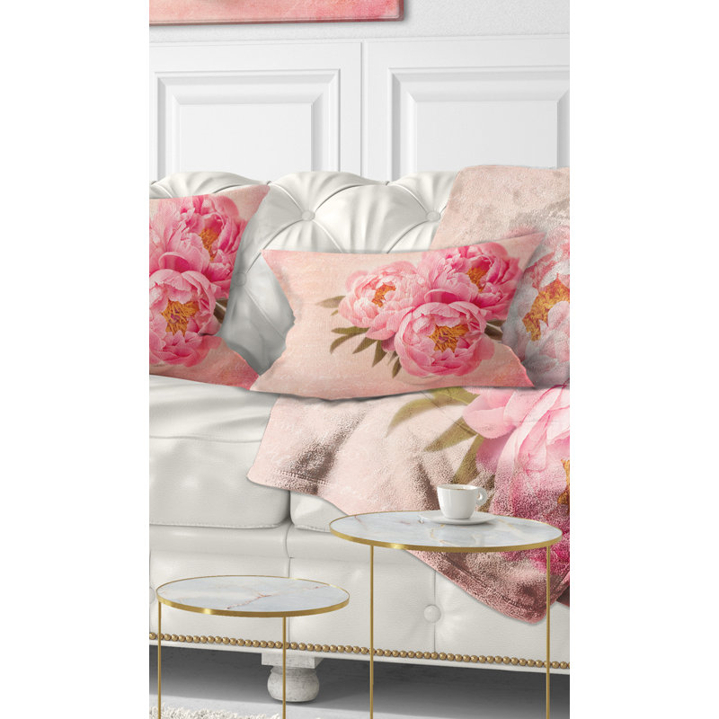 Coussin lombaire Floral