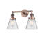 Éclairage de meuble-lavabo inclinable 2 lumières Cone-33004747-33004750-33004755