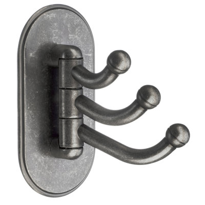 Triple Self-Adhesive Wall Mounted Robe Hook