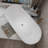 Free Standing Tub 55" x30" Deep Soaking Bathtub Freestanding Bathtub J07 Bathroom Tub Black