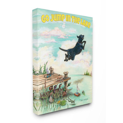 «Go Jump in the Lake» par Gary Patterson - reproduction de dessin