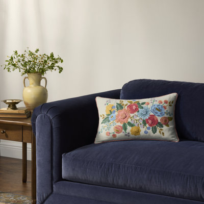 Rifle Paper Company x Loloi Vintage Garden Decorative Pillow
