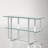 Dern Glass 50" Wide Console Table