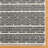 Miesner Dario Modern Striped Polyester High-Low Indoor Area Rug-98931939