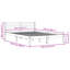 Bed Frame with Headboard Solid Pine Wood-707680405-707680399