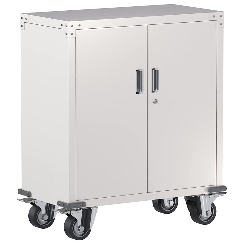 Steel Single Storage Cabinet ( 35.4'' H x 32.3'' W x 16'' D)