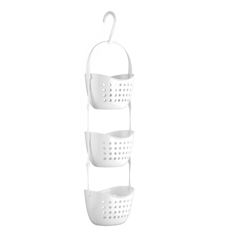 Alanson Shower Caddy, White