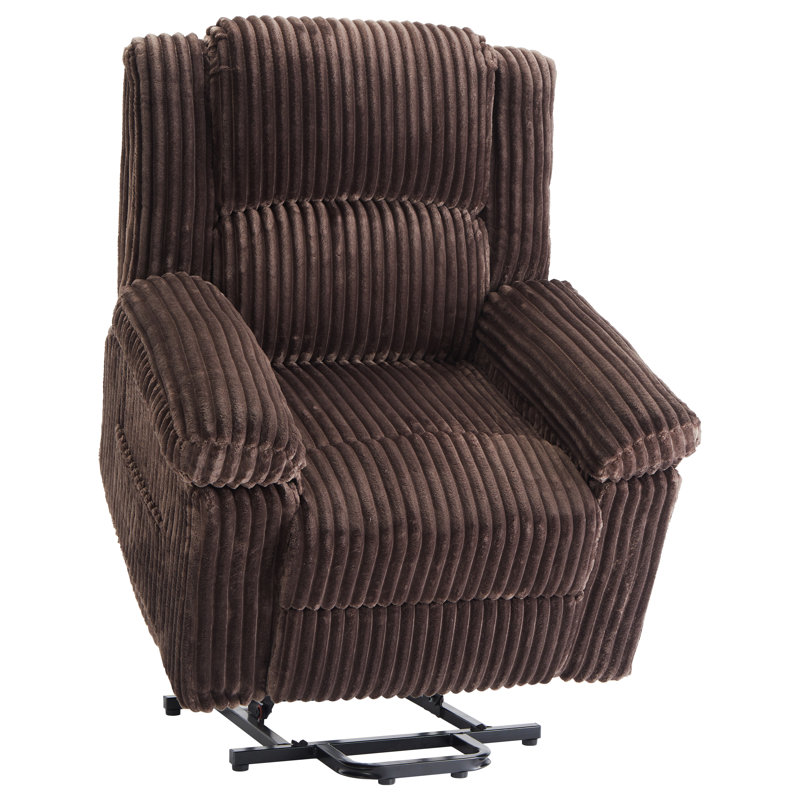 Power Lift Recliner Chair with Heat and Massage, Electric Lift Chair with Plush Cushion and Lumbar Support for Elderly, 400 lbs