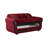 Zaylee Fabric 67'' Reception Loveseat-439121381