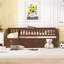 Wood Daybed With Trundle And Fence Guardrails-1902822373-1902822372