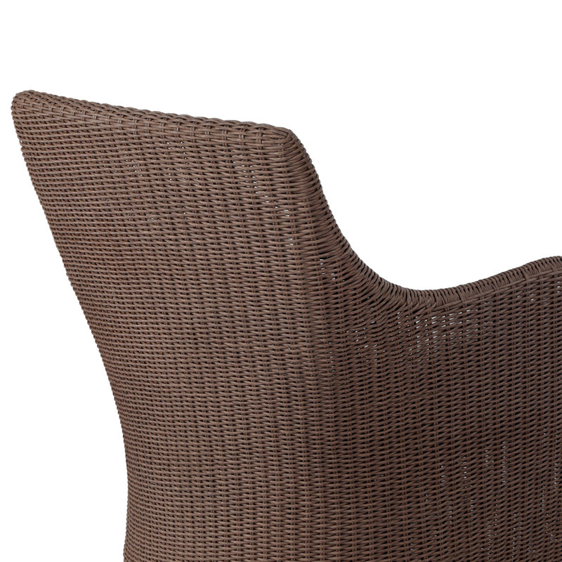 Blaire Outdoor Armchair, Tanned Weave