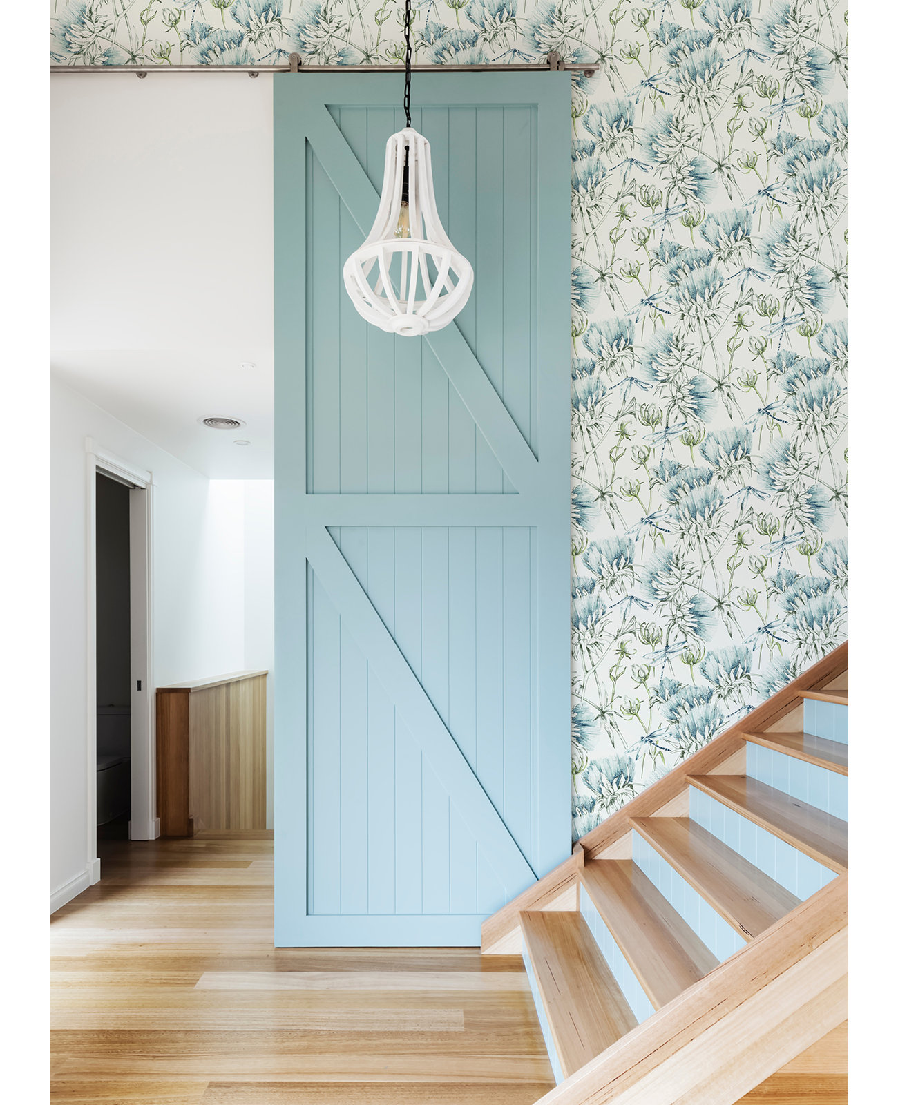 Animal Print Wallpaper, Teal